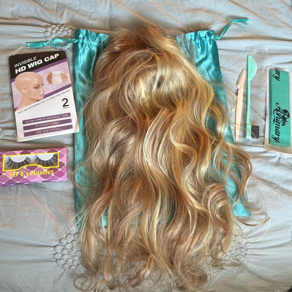 Lace front wig